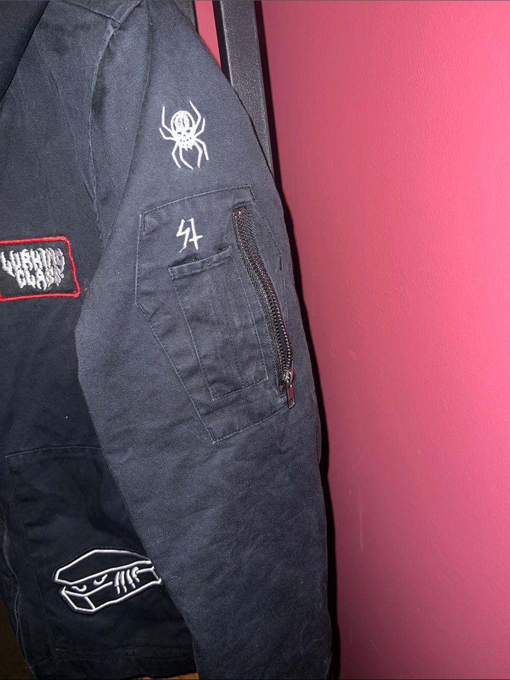 Lurking Class By Sketchy Tank DIY Patch Jacket - Picture 6 of 13